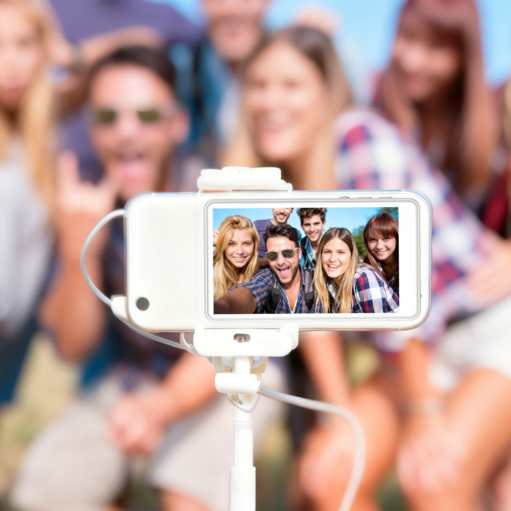 Vlog Selfie Monitor Screen Magnetic Rear Camera Phone Monitor Wireless Selfie Monitor Screen With 33FT Remote For Vlog Live Stream Compatible With IOS Android