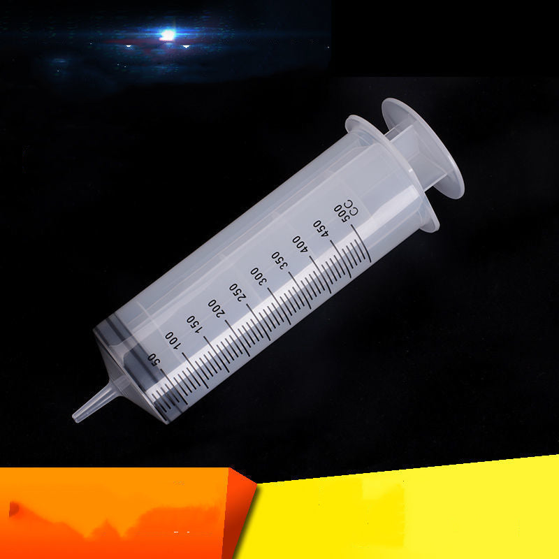 Plastic Syringe Large Capacity Syringe Transparent Reusable Sterile Measuring Injection Syringe Nutrient Hydroponics